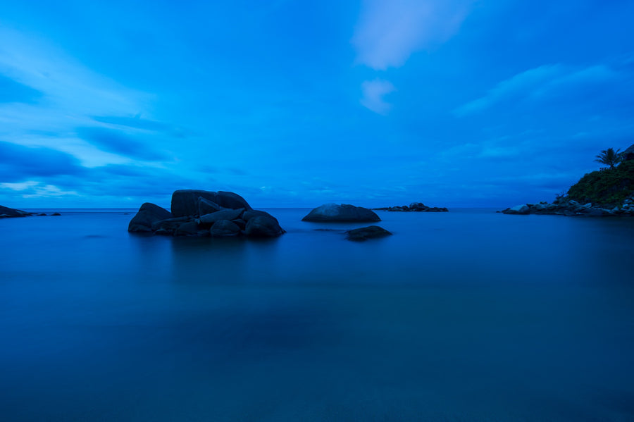 Stillness in Blue
